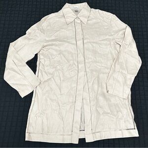 SOLD! 
Anne Klein | Linen Shirt | Size 6
